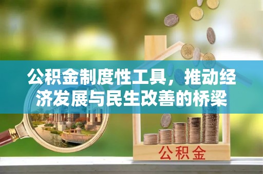 勃利公积金制度性工具，推动经济发展与民生改善的桥梁