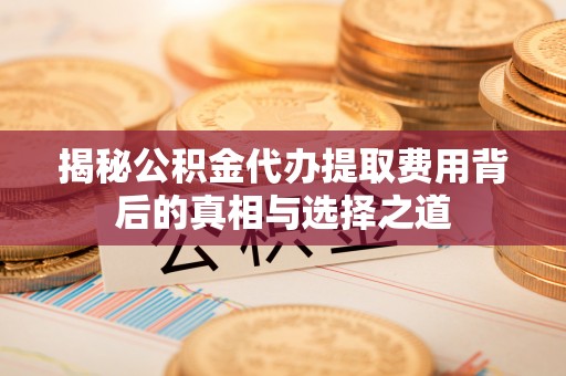 勃利揭秘公积金代办提取费用背后的真相与选择之道