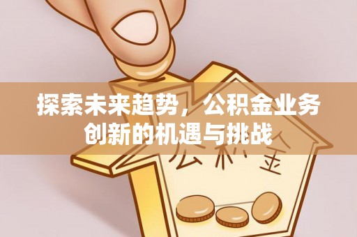 勃利探索未来趋势，公积金业务创新的机遇与挑战