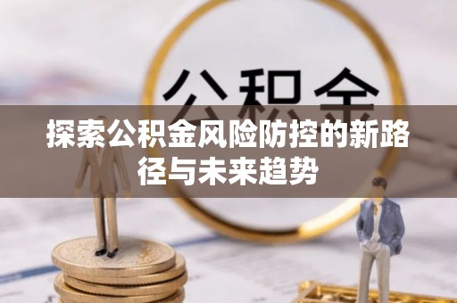 勃利探索公积金风险防控的新路径与未来趋势
