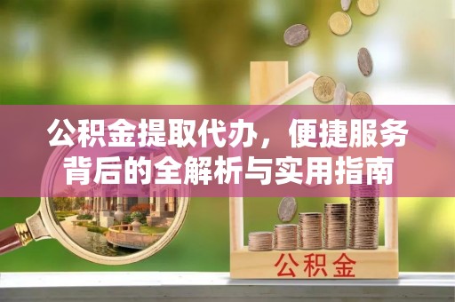 勃利公积金提取代办，便捷服务背后的全解析与实用指南